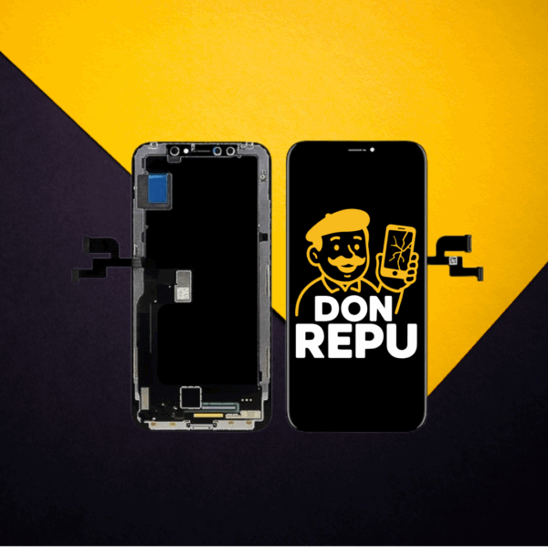 MODULO IPHONE X [AMPSENTRIX] [NEGRO]