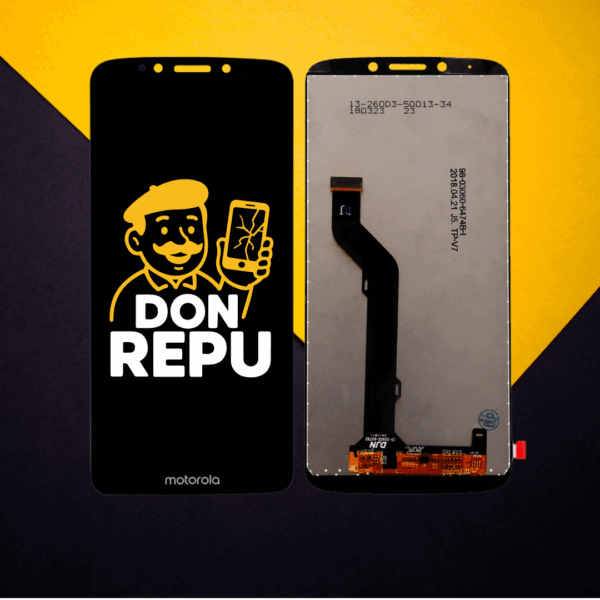 MODULO MOTOROLA E5 PLUS XT1924 [SIN LOGO] [NEGRO] [CALIDAD ORIGINAL]