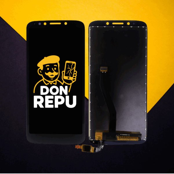 MODULO MOTOROLA E5 PLAY GO [FLEX LARGO] [SIN LOGO] [NEGRO]