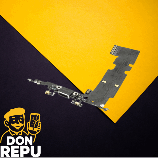 PLACA DE CARGA IPHONE 8G PLUS [NEGRO]