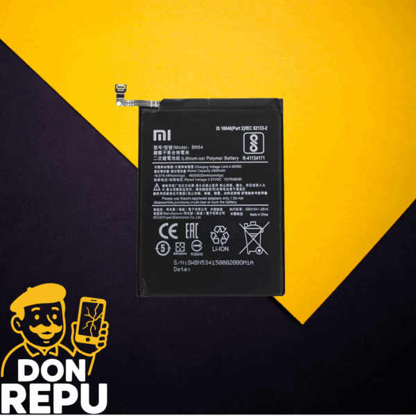 BATERIA XIAOMI REDMI NOTE 9 [4920 mAh] [BN54]