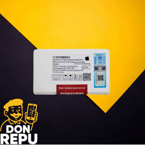 BATERIA IPHONE 15 [3877 mAh] [FOXCONN] [PREMIUM] [BLISTER]