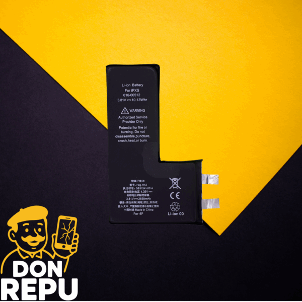 BATERIA IPHONE XS CORE [SIN FLEX/ PARA SOLDAR] [2658 mAh] [BLISTER]