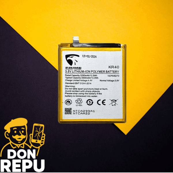 BATERIA MOTOROLA G8 / ONE VISION / ONE ACTION [3290 mAh] [KR40] [PRIME ENERGY]