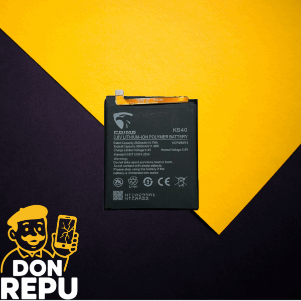 BATERIA MOTOROLA E6 PLAY E6S E6I [2820 mAh] [KS40] [PRIME ENERGY]