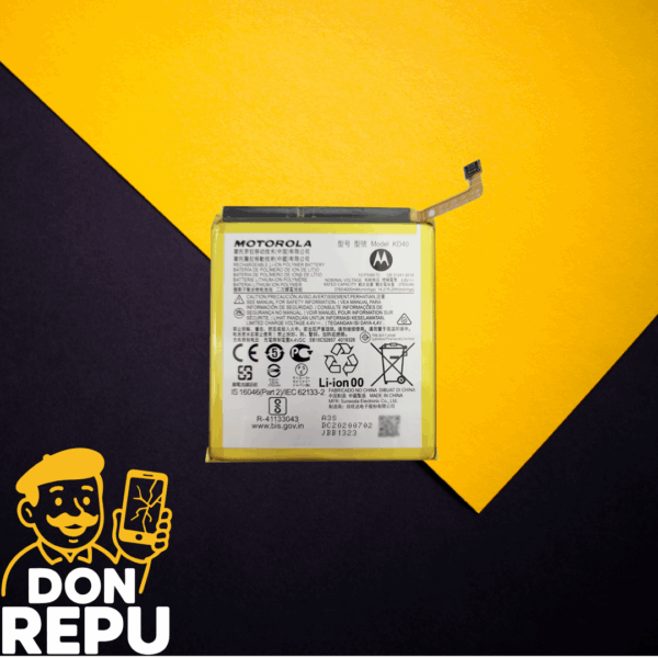 BATERIA MOTOROLA G8 PLUS [3760 mAh] [KD40] [100% ORIGINAL MOTOROLA] [NUEVAS]