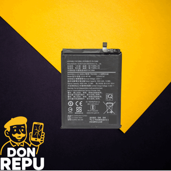 BATERIA SAMSUNG A10S A107 A20S A207 [4000 mAh] [WT N6]