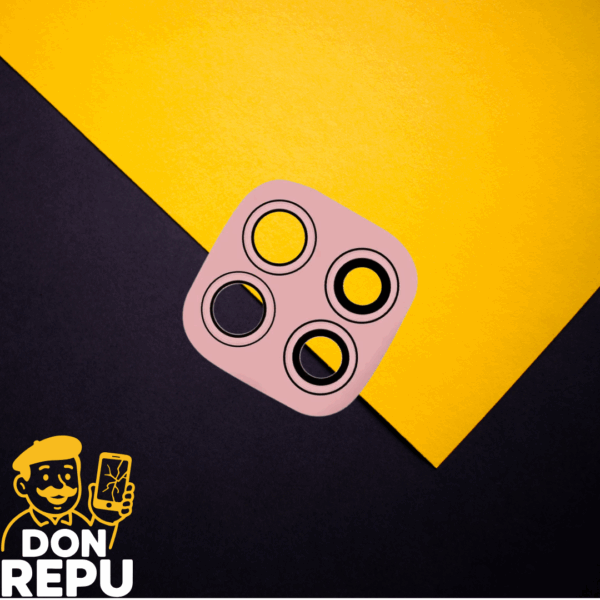 VIDRIO LENTE DE CAMARA MOTOROLA G9 PLAY [ROSA]