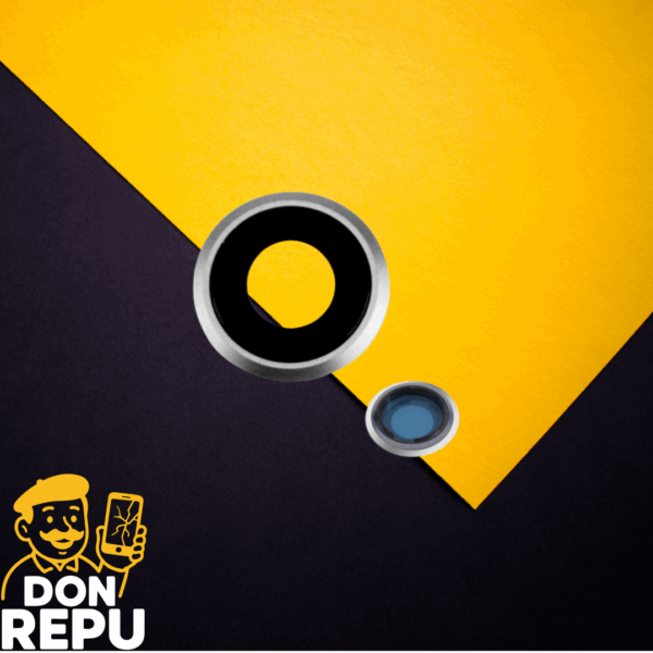 VIDRIO LENTE DE CAMARA IPHONE 8G [CON ARMAZON]