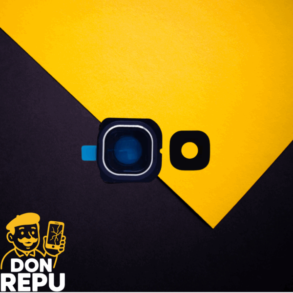 VIDRIO LENTE DE CAMARA SAMSUNG S6 G920 [AZUL]