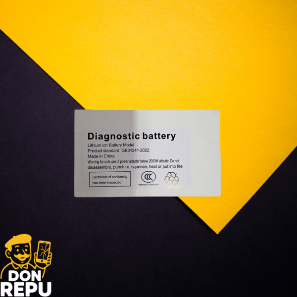 BATERIA IPHONE 15 [3349 mAh] [DIAGNOSTICO] [''NO'' PIEZA DESCONOCIDA] [BLISTER]