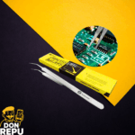 Brusela Tweezer Pinza Antiestatica Curva Relife [Esd-15]